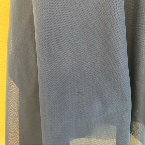 WEISSMAN Elite Dance Costume navy blue sequin Cruel World D13083 LC-large child - Picture 7 of 12